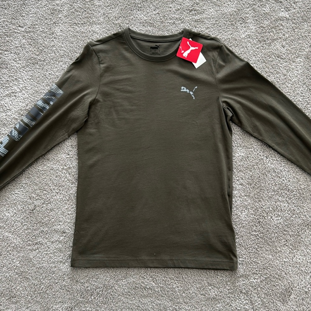 Women’s Puma Long Sleeve Logo Tee